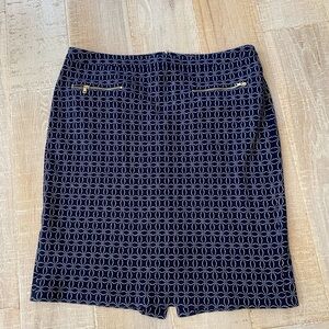 Talbots Navy Skirt Sz. 12